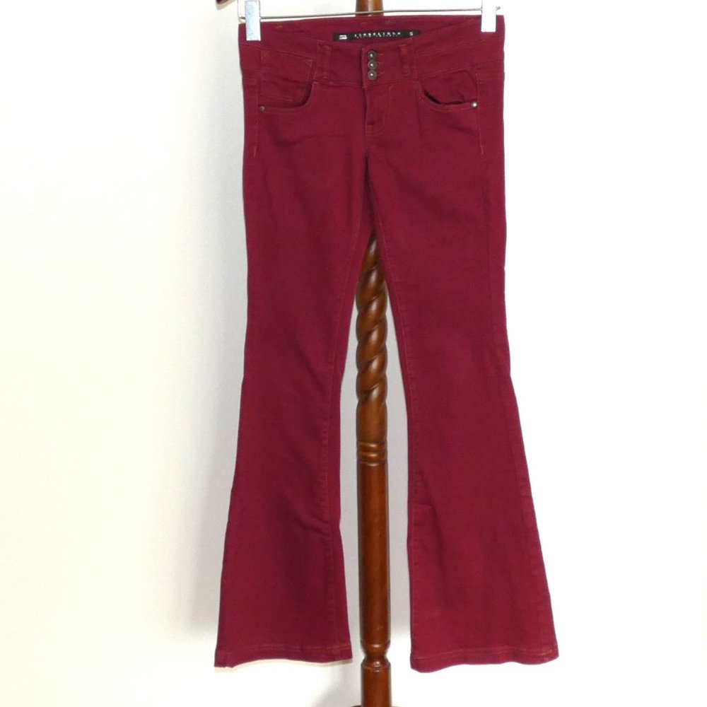 Tinseltown Red flare Bootcut Stretch Denim Jeans